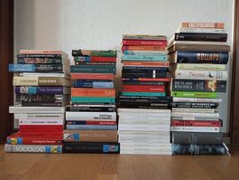 Lot Sachbücher (~80 Stk) Philo, Wissenschaft, Geschichte etc