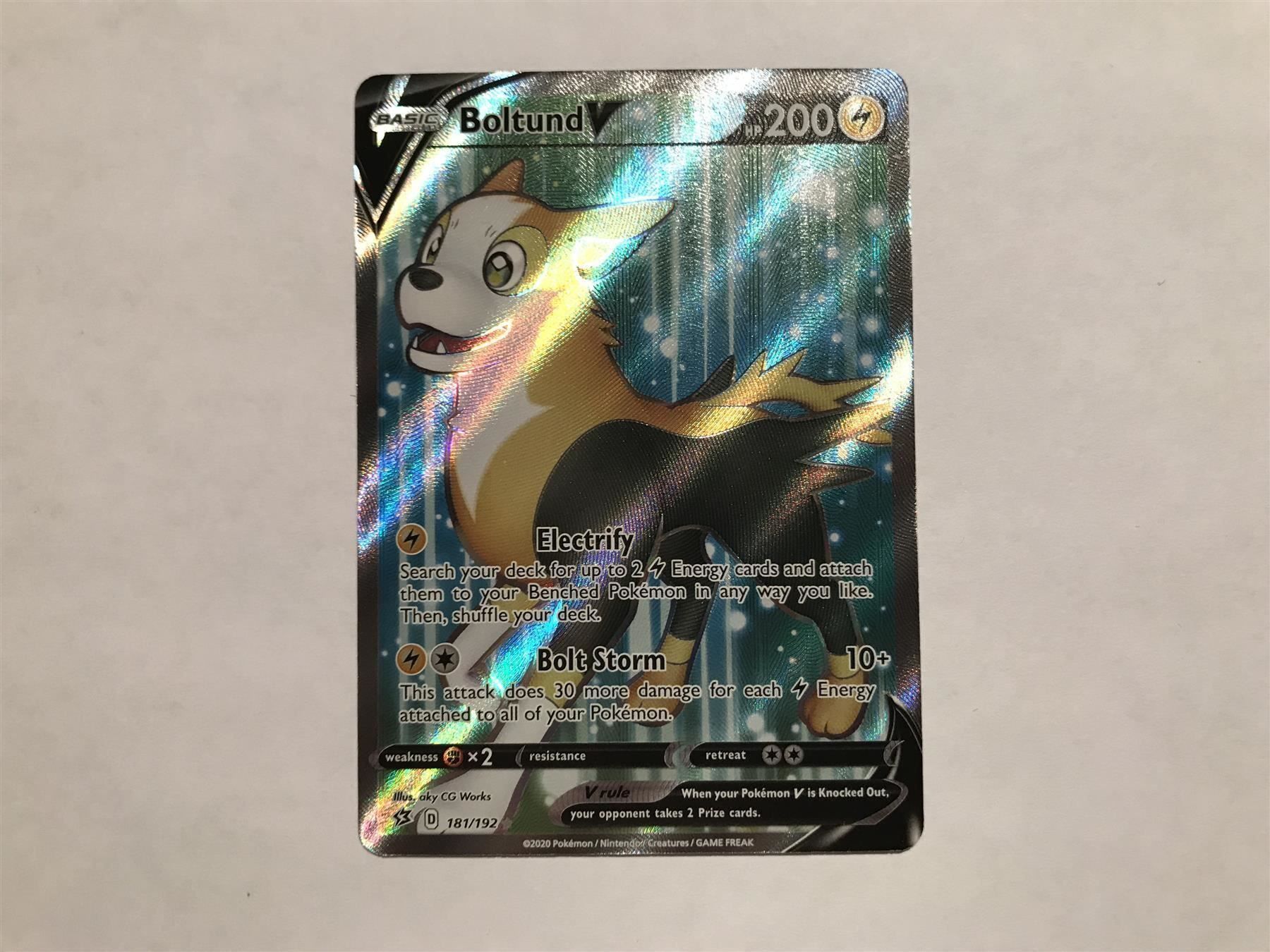 Pokémon Carte collezionabili: Botlund V – Nuovo (secondo la descrizione) da Hagendorn venduto da Pokecollectorch 1