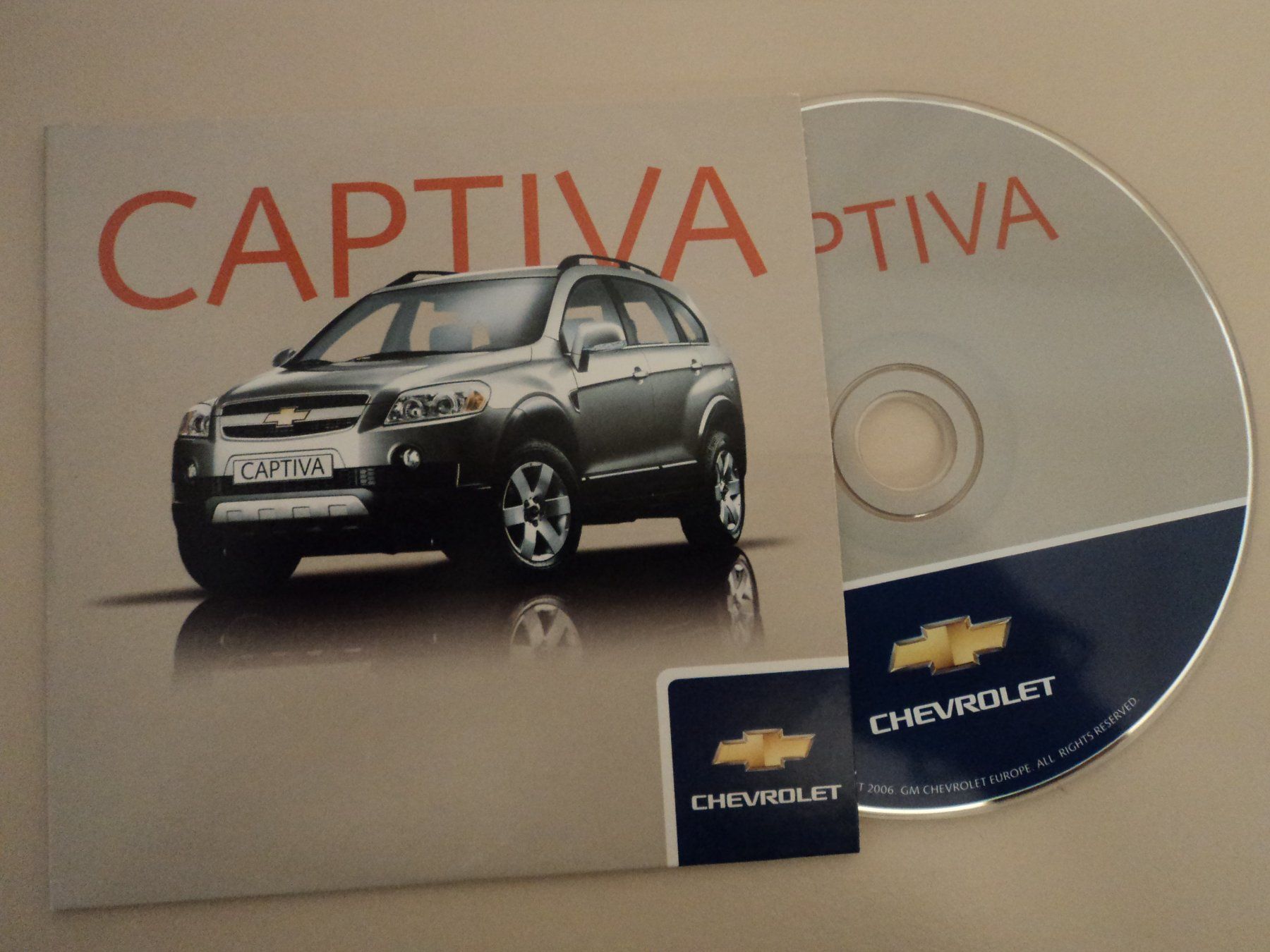 Chevrolet Documenti: Prospekt CD Chevrolet Captiva 2006 – Usato da Schwarzenburg venduto da modelCARama