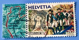 Nr.983 mit Stempel  Denkmal Schöllenen 1999   