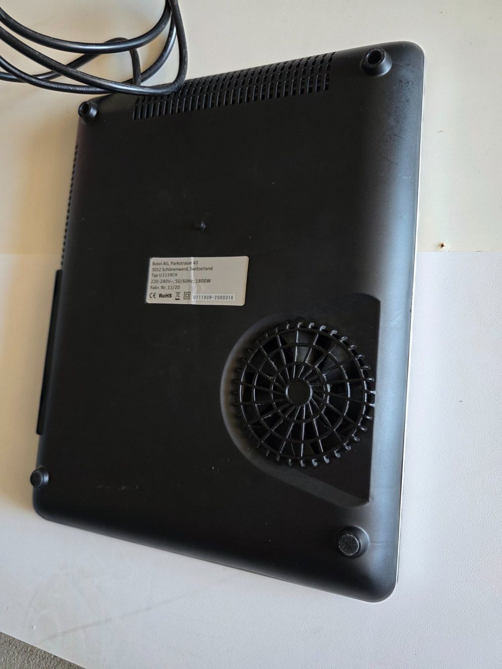 Herde: Induktionskochfeld Marke Rotel max. 1800 Watt – Gebraucht aus Gretzenbach von Stern9 1