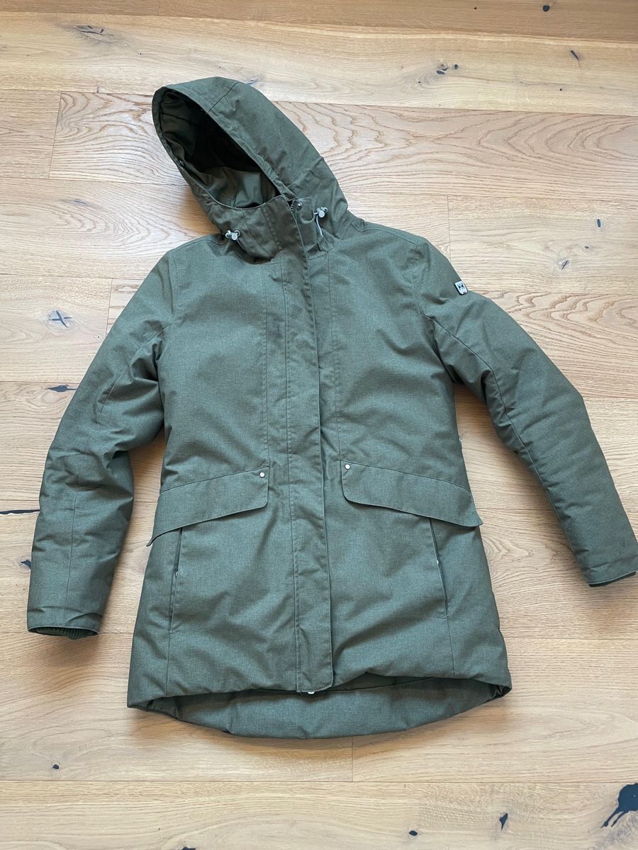 Helly Hansen Giacche: Helly Hansen Wintermantel, Khaki, XS - Warm durch den Winter – Usato da Altendorf venduto da peruzzo