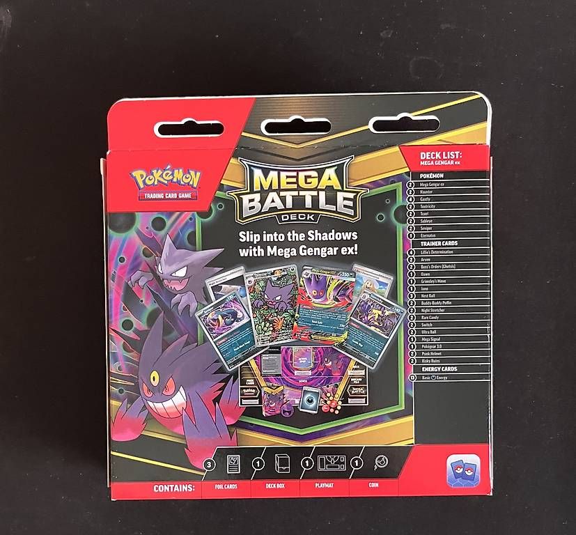 Pokémon Carte collezionabili: Pokémon Mega Battle Deck - Mega Gengar ex – Nuovo e nell'imballaggio originale da Novazzano venduto da sam_l5yk