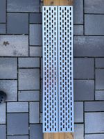 Edelstahl Abdeckung aussen
