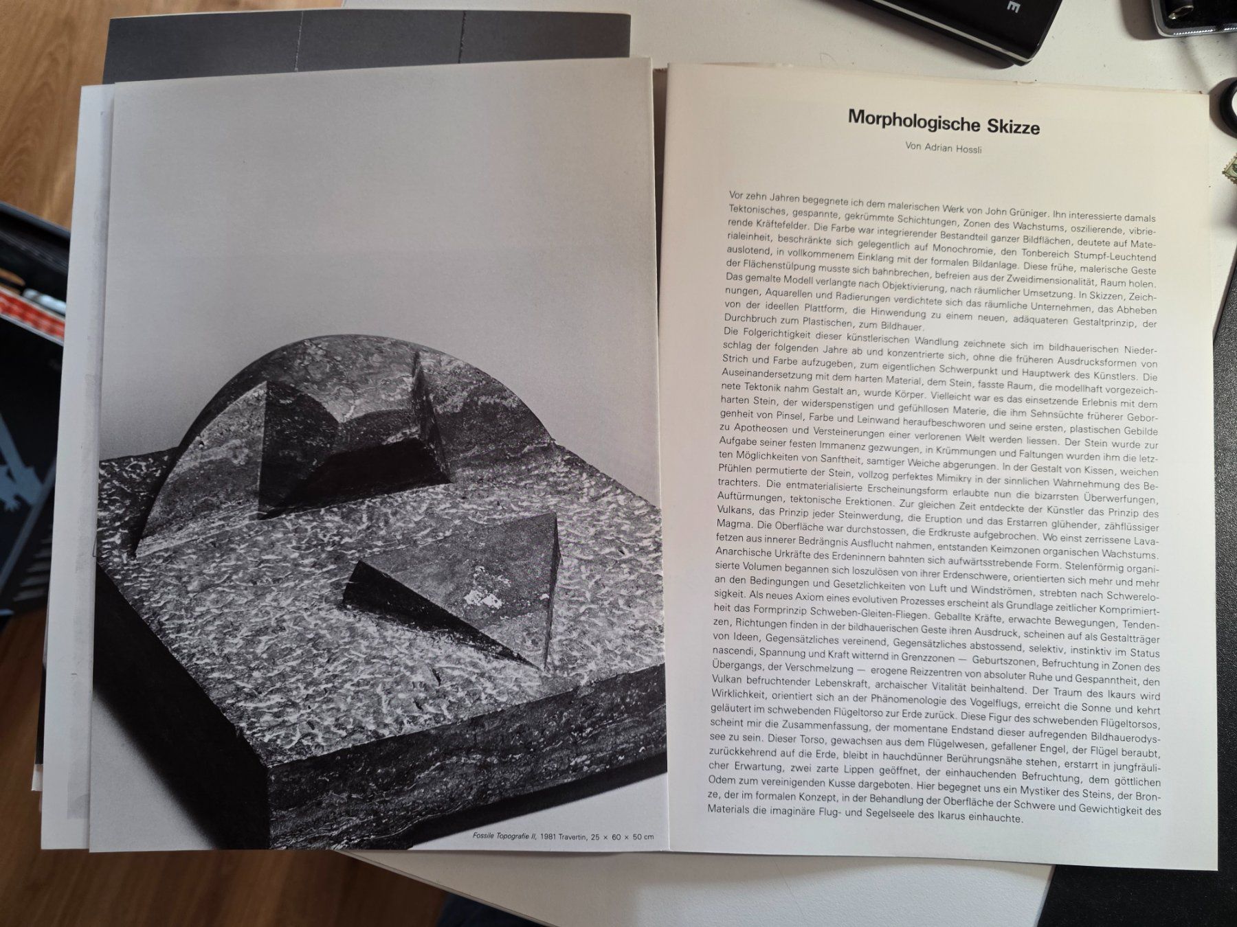 Libri: John Grüniger - Flugkörper - signiert – Usato da Walterswil BE venduto da Lonitti 3