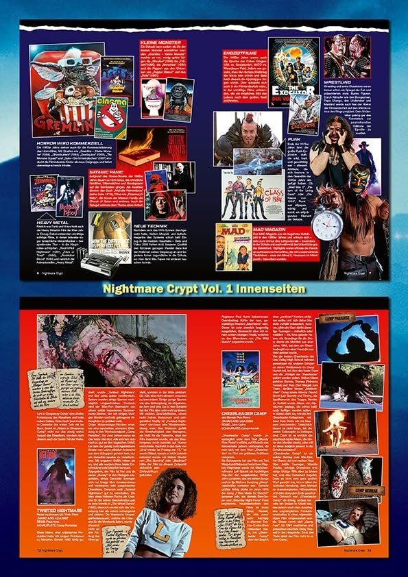 Riviste & Magazine: Nightmare Crypt Vol.1 - Das ultimative Horror Magazin! – Usato da Niederhasli venduto da Hsoz 2