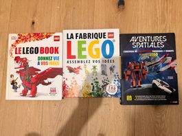 Lot de 3 livres d'idées / modèles LEGO – Créations & Notices