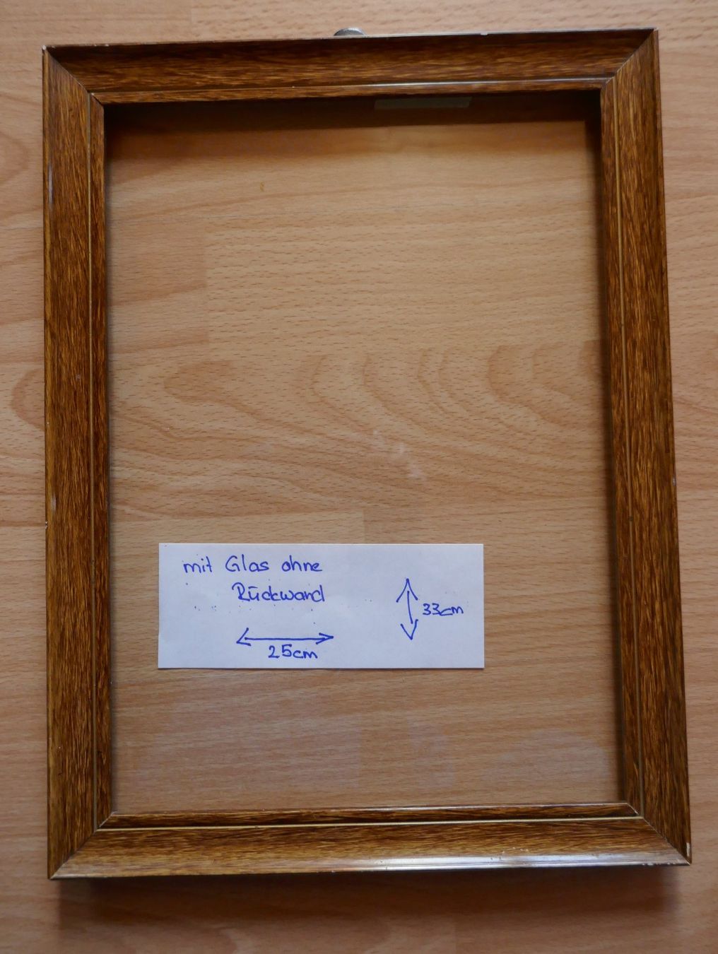 Cornici: Bilderrahmen Holz mit Glas 25x33 cm – Usato da Neukirch-Egnach venduto da Phion 1