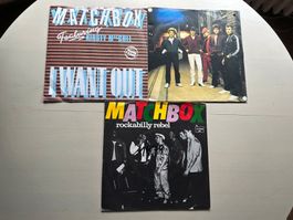 MATCHBOX tolle Singles Rockabilly Kult 80's KRISTY MACCOLL