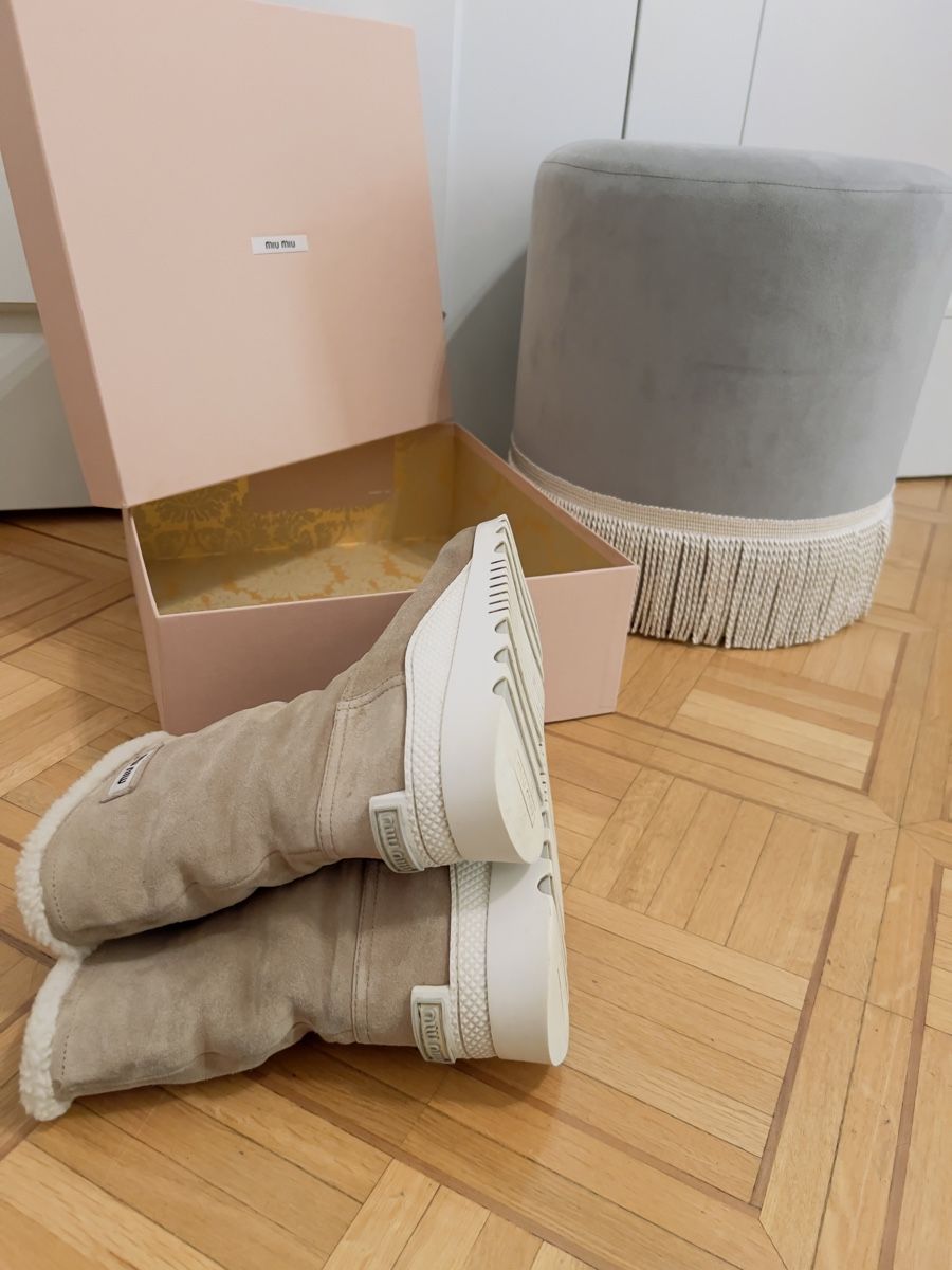 Scarpe da donna: MIU MIU Boots/Stiefel – Usato da Zürich venduto da VicParis5 2