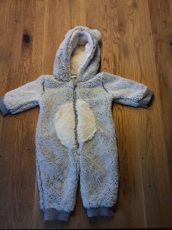Süsser Overall Fleece Smile Gr. 68, ideal für den Winter!