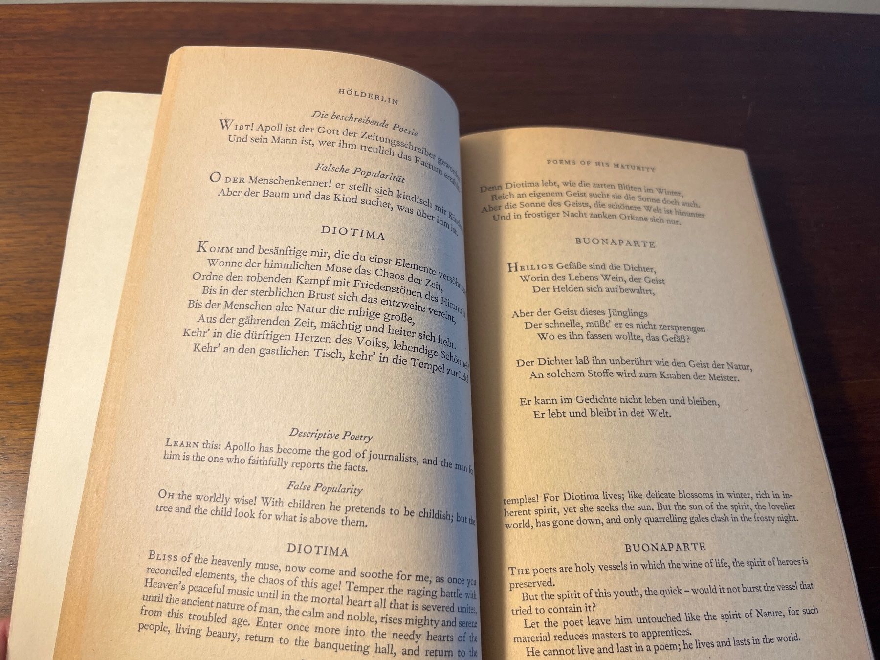 Libri: Buch - Hölderlin, Selected Verse, Poesie – Usato da Luzern venduto da Jiggy_8898 6