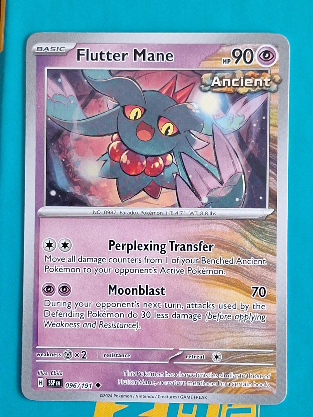 Pokémon Cartes à collectionner: Flutter Mane - Pokemon Surging Sparks – D'occasion à Altstätten SG par GGsGameshop