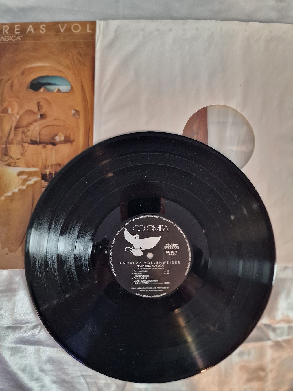 Dischi in vinile: Lp Andreas Vollenweider-Caverna Magica – Usato da Pfaffnau venduto da gunport 1