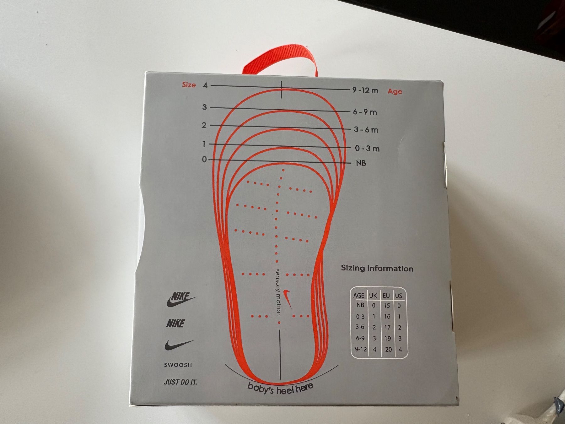 Nike Scarpe per ragazzi: NIKE Babyschuhe (Gr. 18.5) / NEU – Nuovo e nell'imballaggio originale da Basel venduto da SAF 1