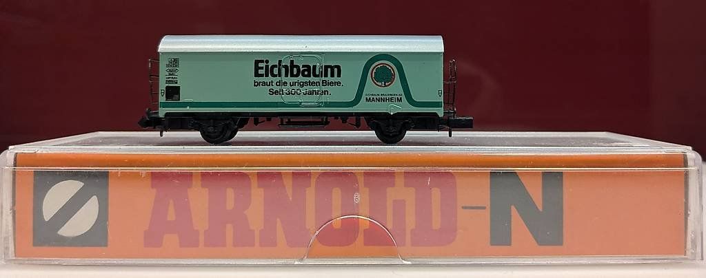 Arnold Modellini di ferrovie: Spur N Kühlwagen "Eichbaum" – Usato da Reinach BL venduto da angus74 3