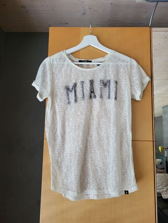 T-shirt Maison Scotch "Miami" imprimé fleuri - Taille S