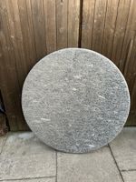 Runder Steintischplatte Granit 90cm Durchmesser