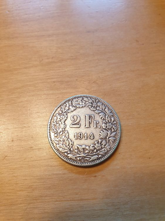 Tutti le monete: 2 Fr von 1914 – Usato da Würenlos venduto da calimero095