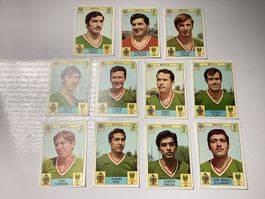 15 x Panini Fussball Sammelbilder "MEXICO 70“ sehr gut RAR!!
