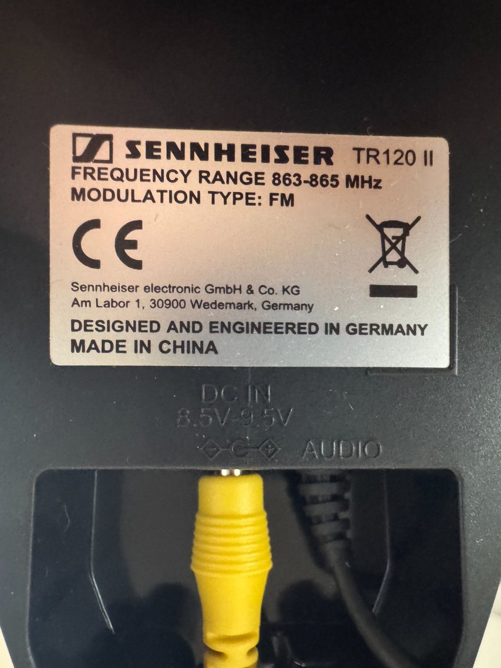 Cuffie: Sennheiser HDR 120 Kopfhörer mit Ladestation – Usato da Gais venduto da mmu_bl6k 4