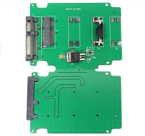 Unità & Adattatore: mSATA  50 mm  mini to 2.5" SATA Adapter – Nuovo e nell'imballaggio originale da Unterägeri venduto da RmOnline 1