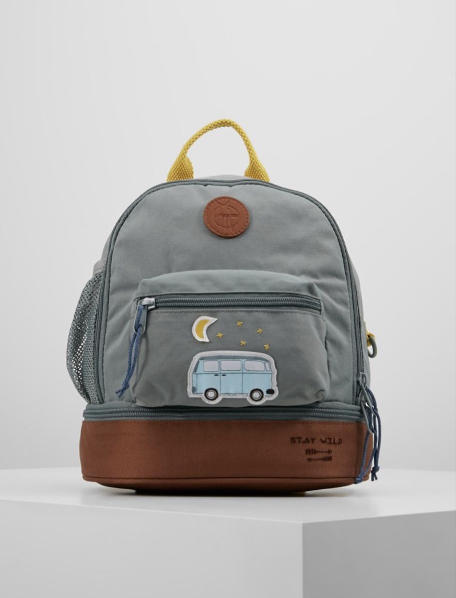Rucksäcke: MINI BACKPACK ADVENTURE BUS Tagesrucksack cognac/olive – Gebraucht aus Uttigen von 1hihallo4