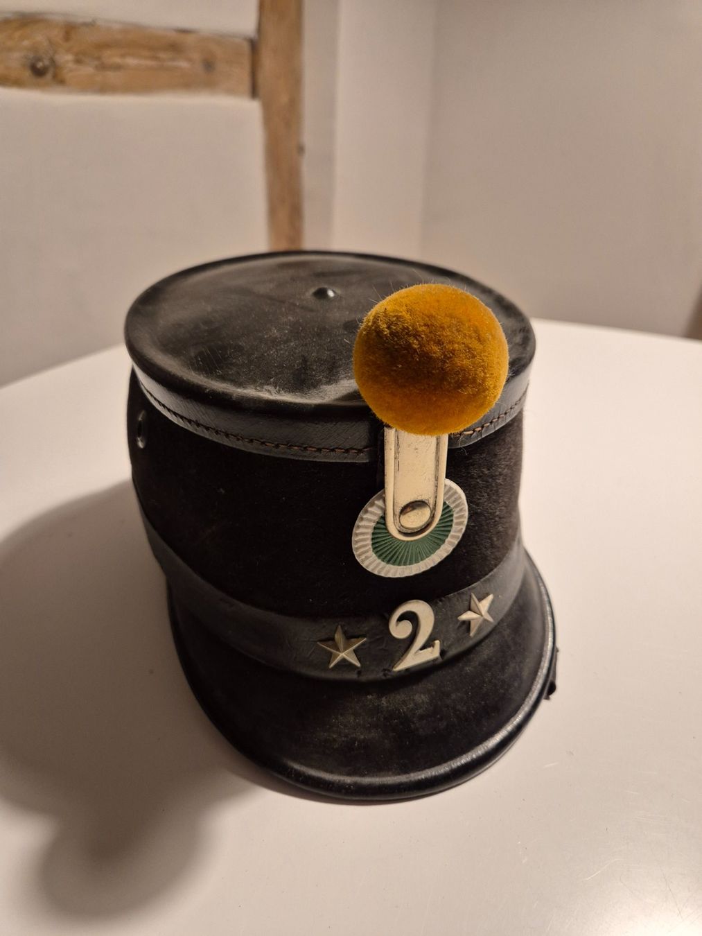 Schweizer Armee Uniformen: Tschako Waadt Vaud von 1896 – Gebraucht aus Hüntwangen von ABCCBA01