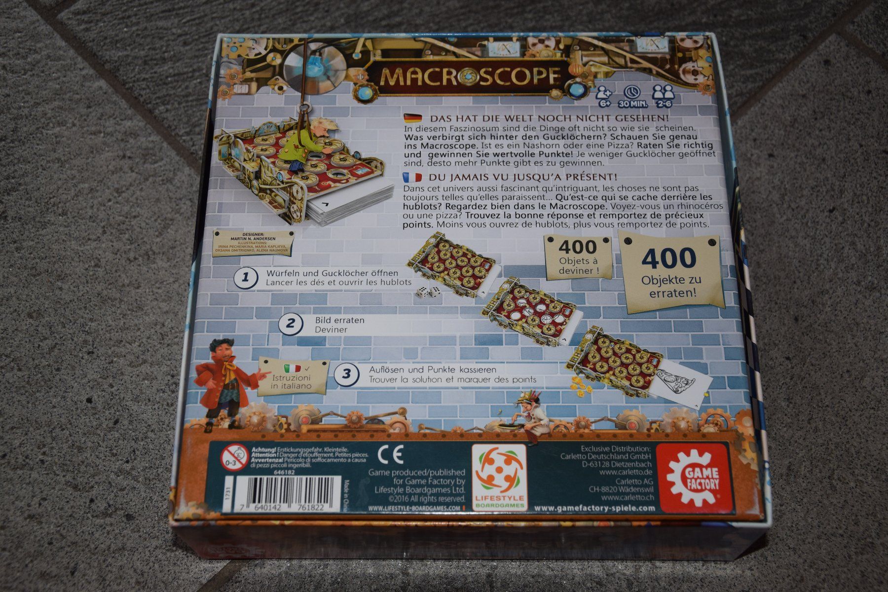 Giochi: Macroscope 6+ Brettspiel – Usato da Mezzovico venduto da finsteraar 3