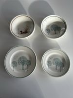 Service de vaisselle vintage 13 pièces, motif nature🌲🦆