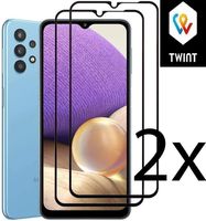 2x FULL GLAS Schutzglas Panzerglas für Samsung Galaxy A32 4G
