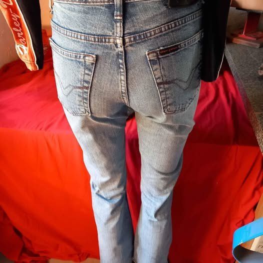 Jeans: Harley-Davidson Damen-Jeans Grösse 38/74 – Usato da Hochwald venduto da motowear-secondhand 2