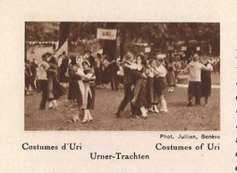 Uri,  Urner Trachten, 1931 - Publikationsfoto, keine AK