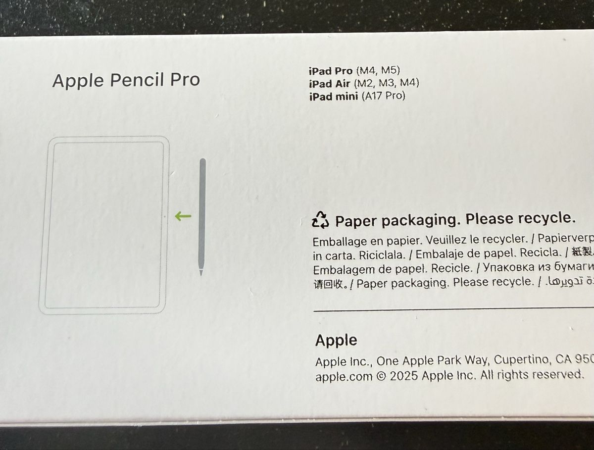 Apple Penna & Evidenziatori: Apple Pencil Pro – Nuovo (secondo la descrizione) da Solothurn venduto da Gnaraloo 2