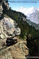 Brünigbahn -Passhöhe und Meiringen c1910