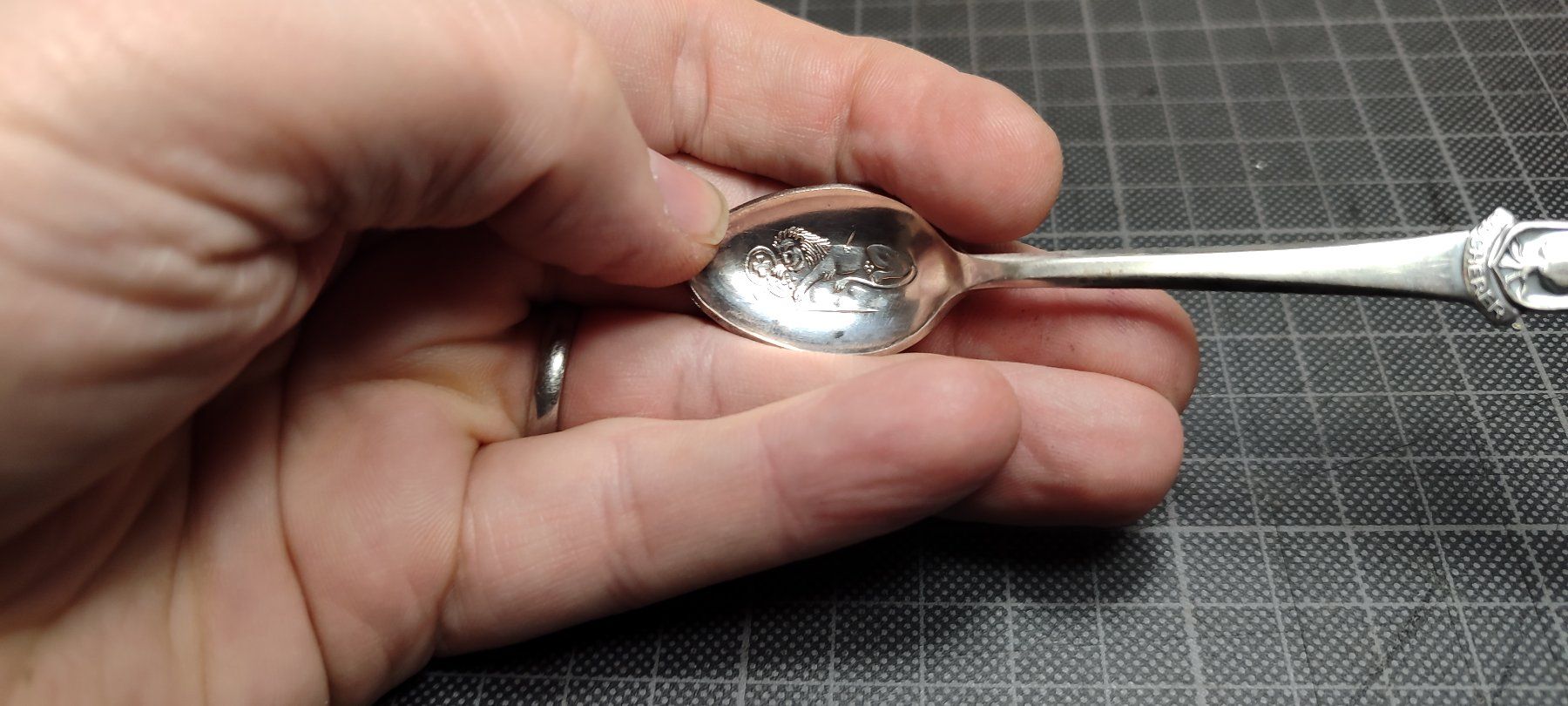 Cucchiai: Wunderschänes altes Löffeli von Rolex  ByBucherer Nr3 – Usato da Gelterkinden venduto da MYSTOREFORYOU4460 9