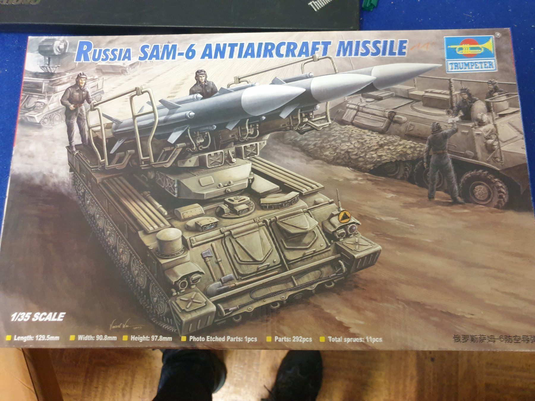 Modellbausätze & Standmodelle: russ. Flugabwehrpanzer SAM-6 – Neu (gemäss Beschreibung) aus Wettingen von Mmarb
