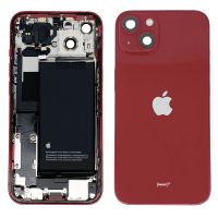 Châssis Complet iPhone 13 rouge-Connecteur de Charge + Batt