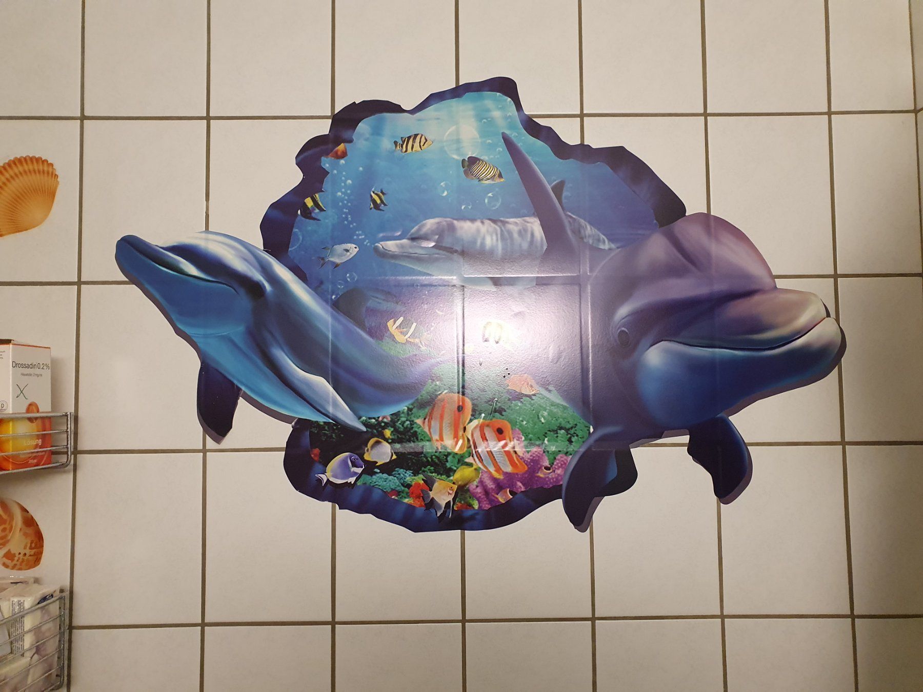 Aufkleber: Neue 2 Stk. Fliesensticker mit 3D-Effekt 2 Rollen – Neu und originalverpackt aus Klingnau von Fee1960 1