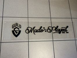 Guild Guitars Advertising Sign