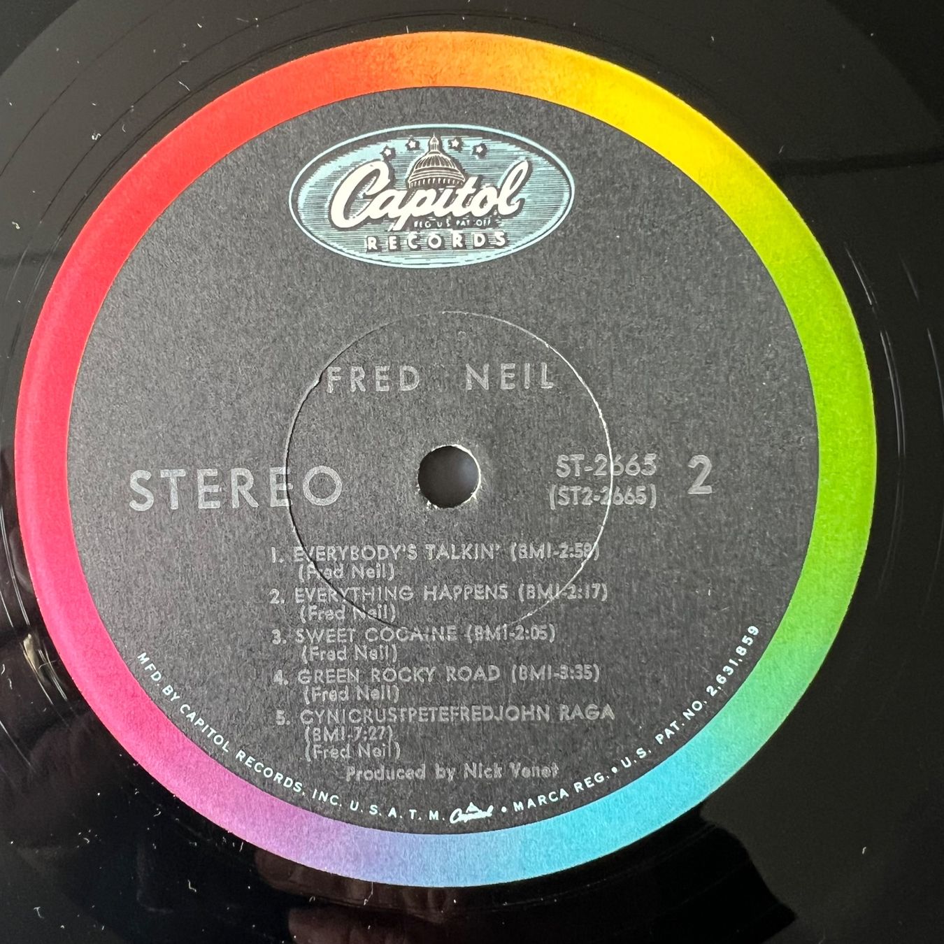 Dischi in vinile: Fred Neil - Same / 1. US-Press. 1966 – Usato da Gais venduto da soundcave57 3