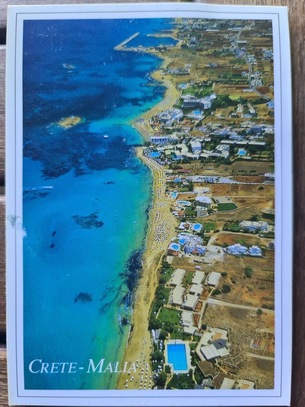 Ansichtskarten: Ansichtskarte Kreta Malia – Gebraucht aus Dintikon von Vexi