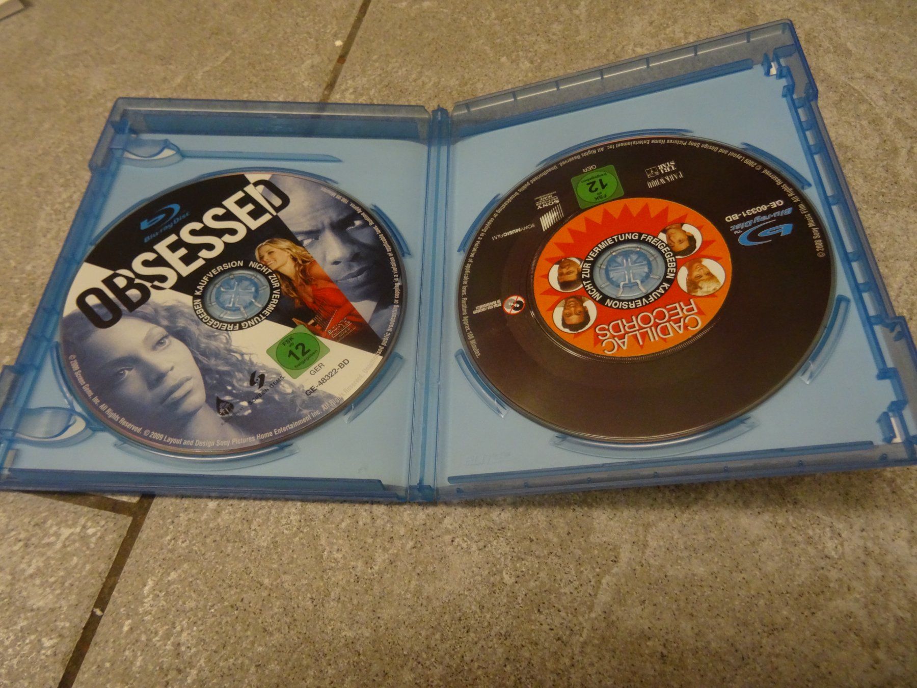 Tutti i DVDs: Cadillac Records & Obsessed - Blu-ray – Usato da Olten venduto da Disc-Verkauf 1