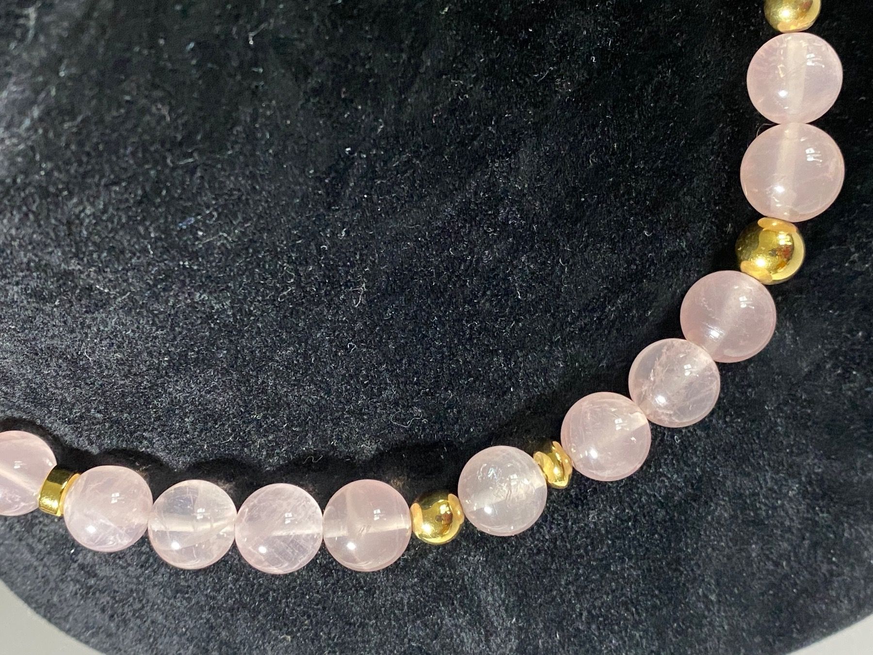 Catenine: 18K RosenQuarz  KETTE – Nuovo (secondo la descrizione) da Basel venduto da shorthills_2013 7