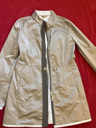 Fay Übergangsjacke beige hellgrau guter Zustand Damen