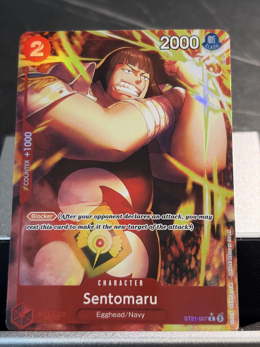 Bandai Carte collezionabili: One Piece ST21-007 Sentomaru, Englisch – Nuovo (secondo la descrizione) da St. Gallen venduto da cambitcg