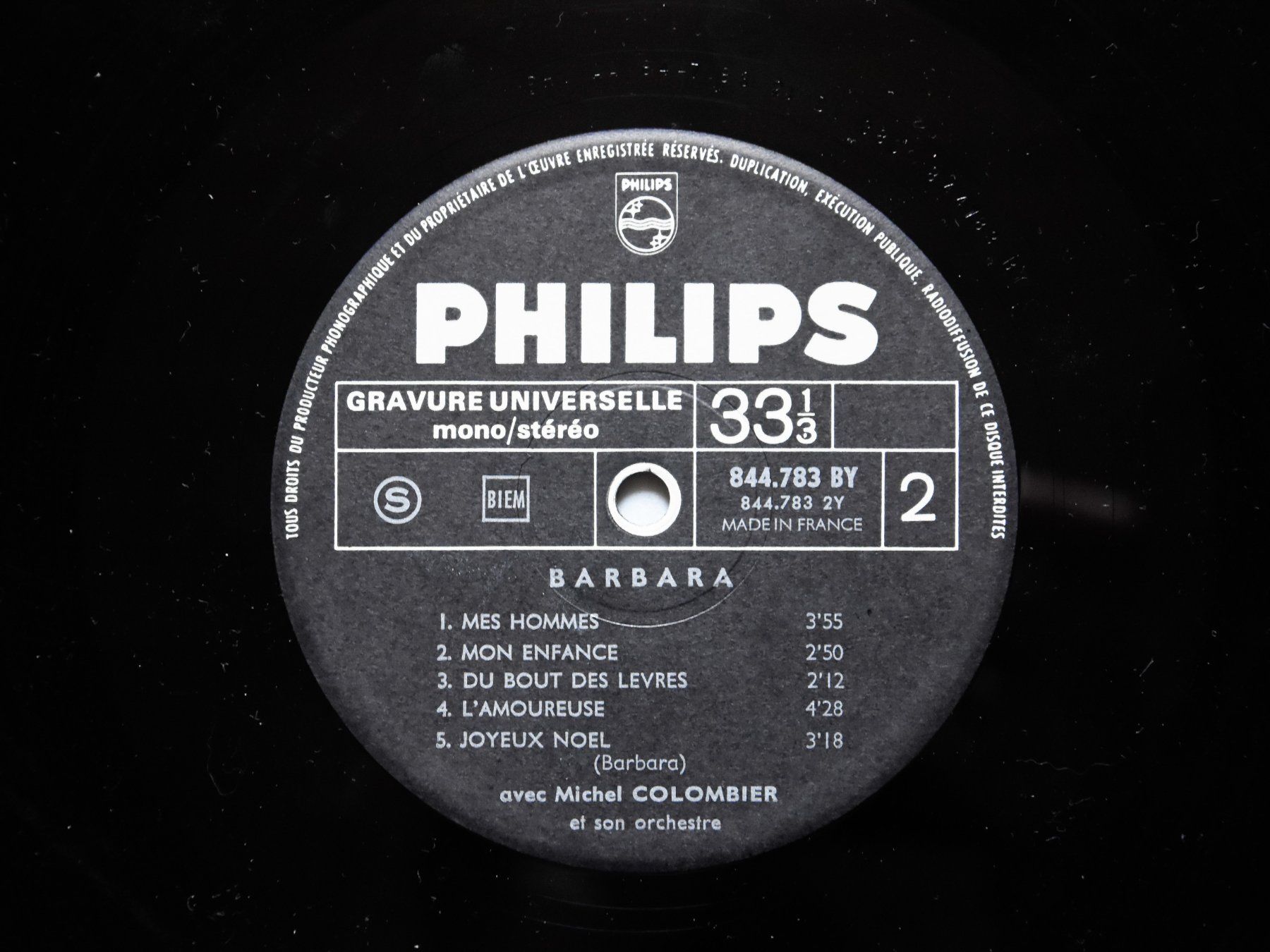 Schallplatten: Barbara - Le soleil noir – Gebraucht aus Belmont-sur-Yverdon von ag97 3