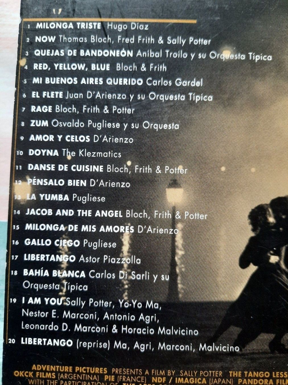 CDs: CD Orginal Motion Picture The Tango Lesson – D'occasion à Pully par bro_n52j 2