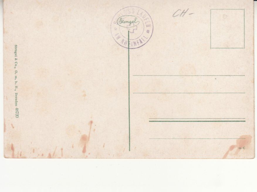 Ansichtskarten: Rheinfall ca. 1930 – Gebraucht aus Bürglen TG von StampGraf 1