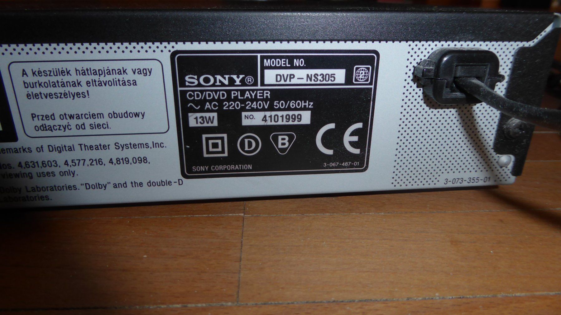 Tutti i DVDs: SONY DVD-Player DVP-NS305 – Usato da Aeugst am Albis venduto da Drayprescot 2
